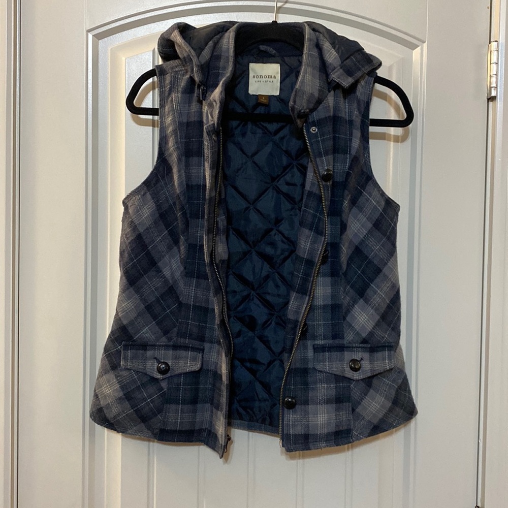 Plaid Sonoma vest